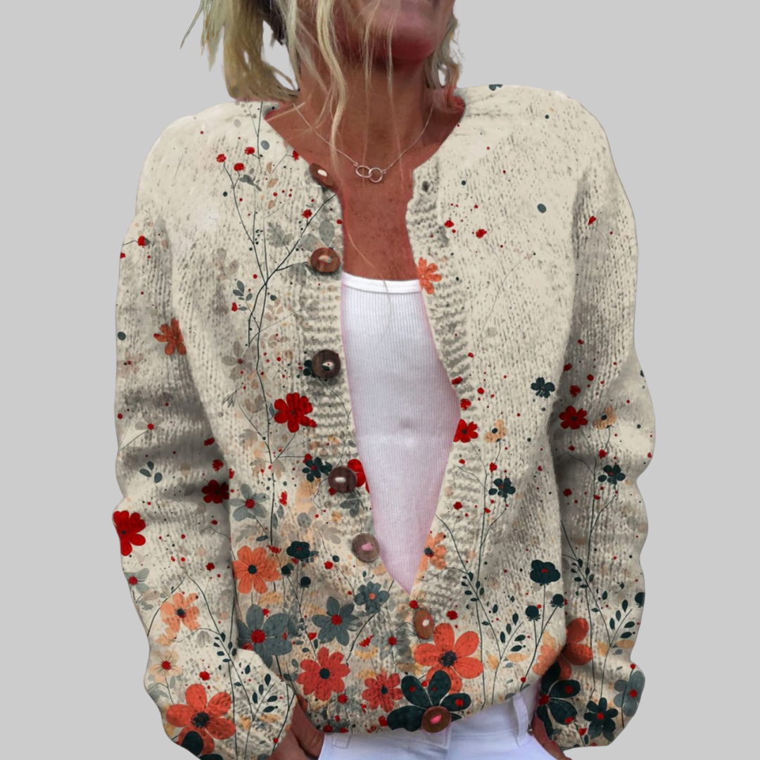 ALEKSANDRA | Wygodny dzianinowy kardigan na co dzień