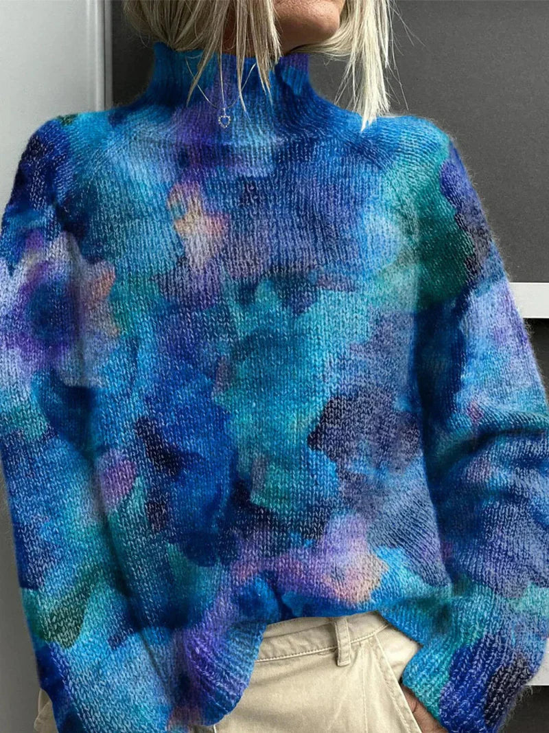 Eliza | Elegancki Ciepły Sweter z Golfem