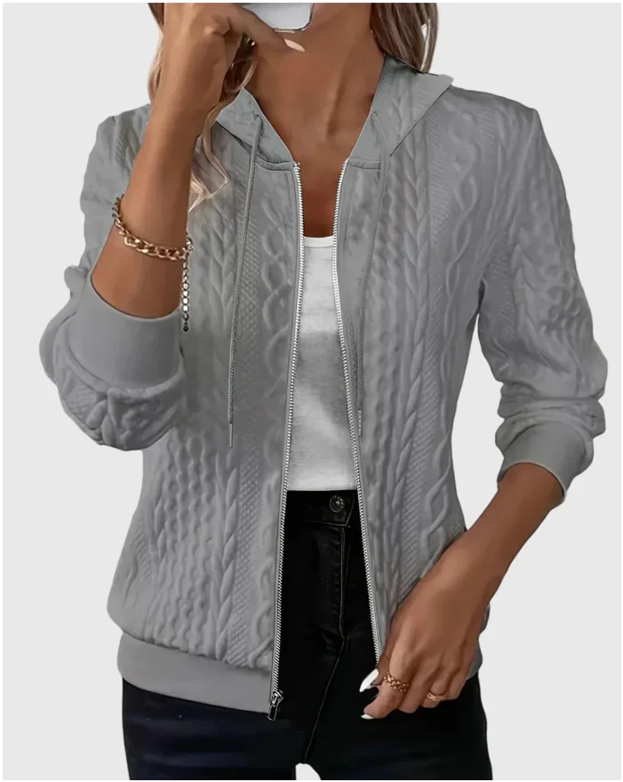 Jenna | Hoodie z zamkiem