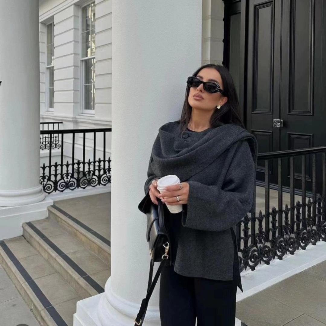 Sabina | Elegancki płaszcz z wysokiej jakości materiału