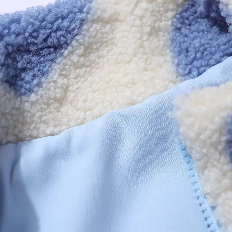 Emilia | Dwustronna kurtka w serduszka