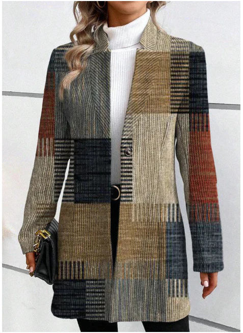 Jill | Elegancki Żakiet w Wzory