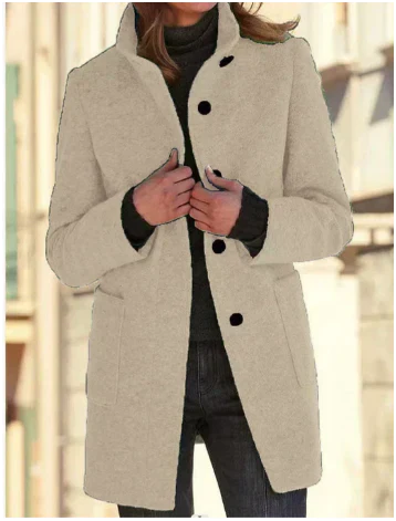 Janny | Smukła Kurtka Przeciwdeszczowa