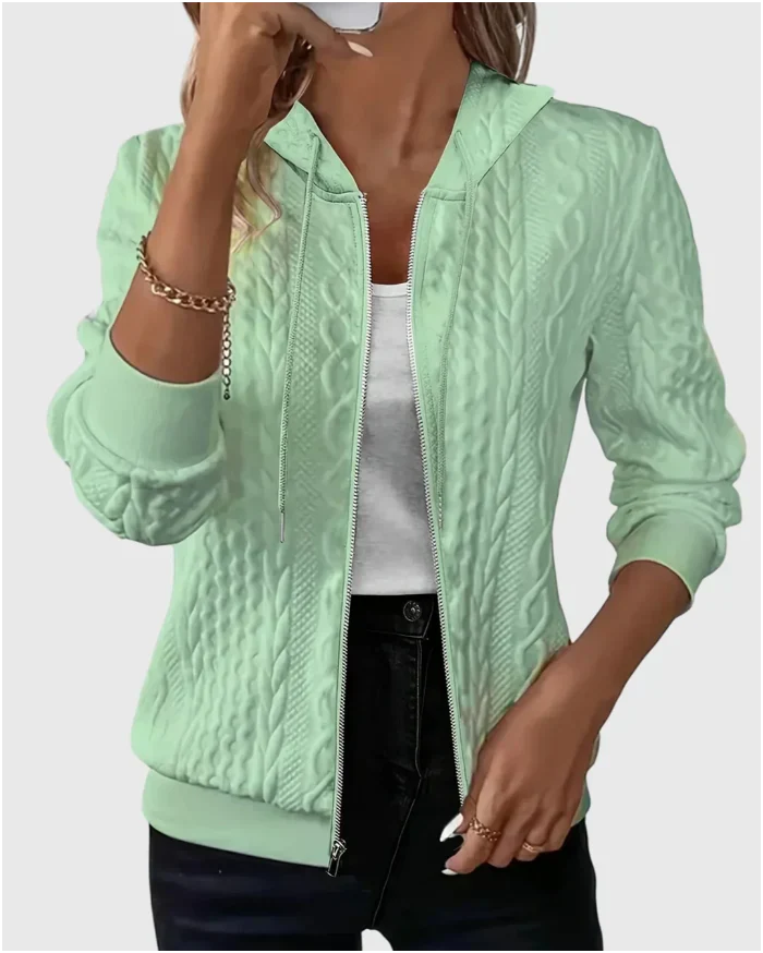 Jenna | Hoodie z zamkiem