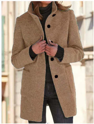 Janny | Smukła Kurtka Przeciwdeszczowa