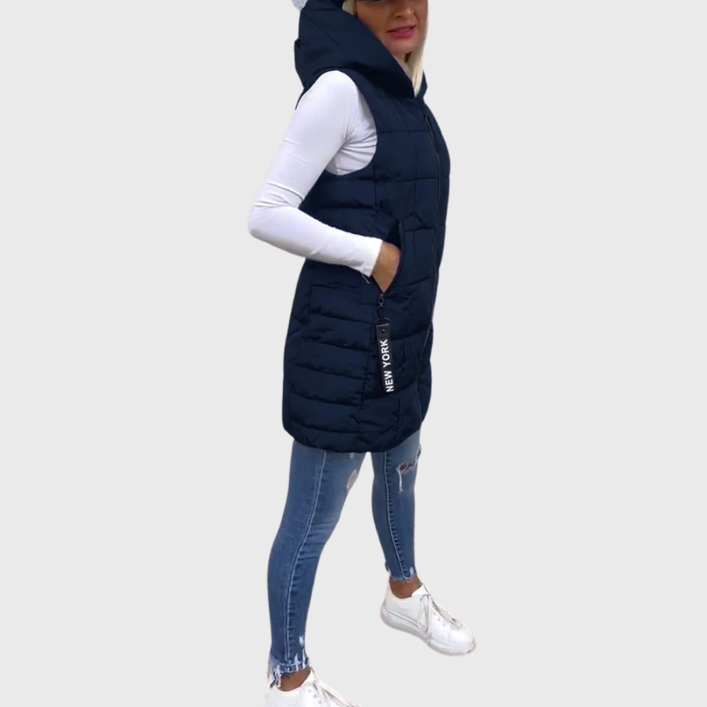 Zuzanna | Kamizelka puchowa bez rękawów