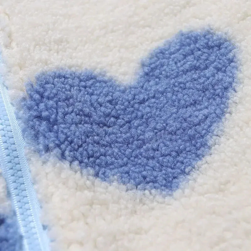 Emilia | Dwustronna kurtka w serduszka